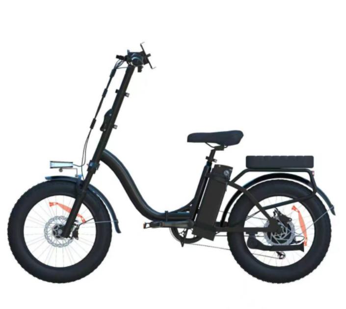 S12 folding fat-tire electric bike